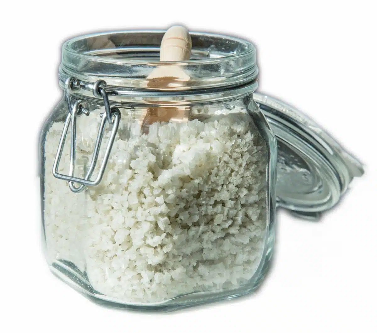 Bcal en verre gros sel - Sel et Fleur de Sel de Guérande IGP
